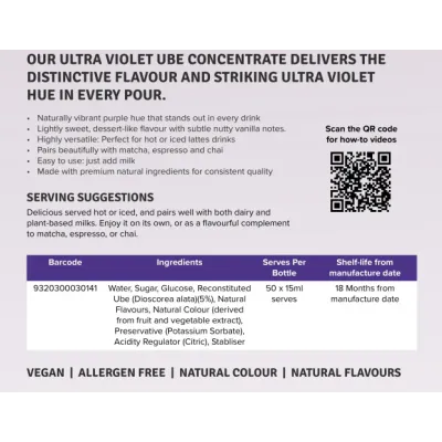 Alchemy Ube Ultra Violet Concentrate - 750ml