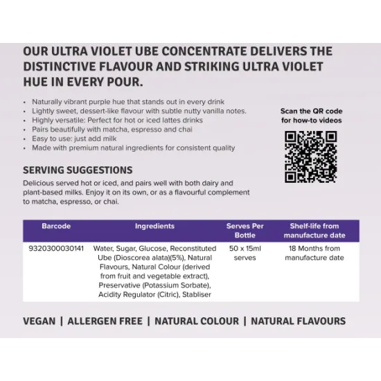 Alchemy Ube Ultra Violet Concentrate - 750ml