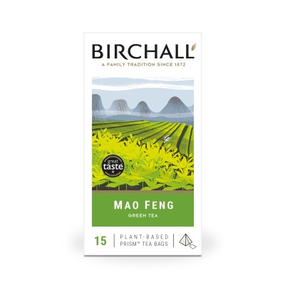 Birchalls Tea Bags - Green Tea (15 x Prism)