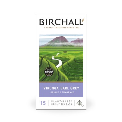 Birchalls Tea Bags - Virunga Earl Grey (15 x Prism)