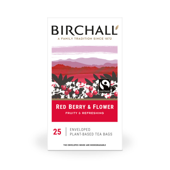 Birchalls Tea Enveloped - Red Berry & Flower (25)