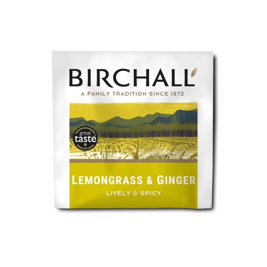 Birchalls Tea Enveloped - Lemongrass & Ginger (25)