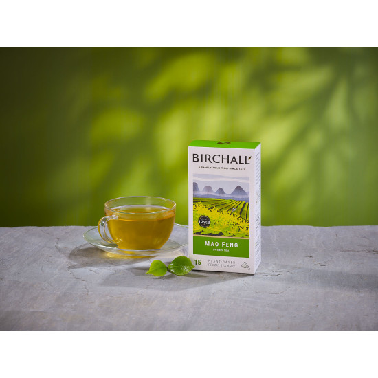 Birchalls Tea Bags - Green Tea (15 x Prism)