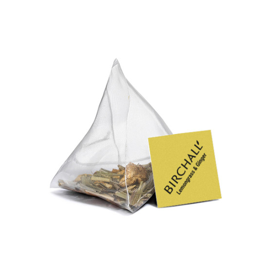 Birchalls Tea Bags - Lemon Grass & Ginger (15 x Prism)