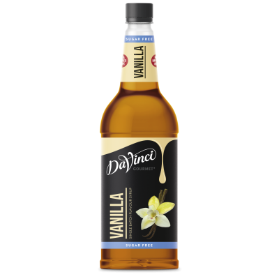 Davinci Vanilla  *SUGAR FREE*  Syrup      1 Litre Plastic Bottle