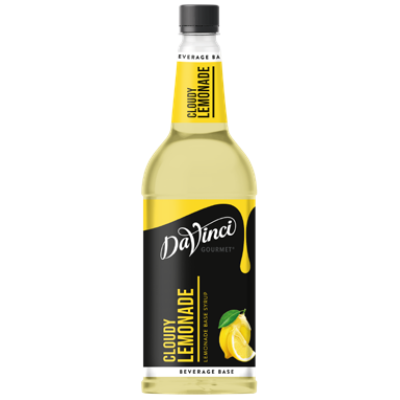 Davinci  Cloudy Lemonade Syrup      1 Litre Plastic Bottle