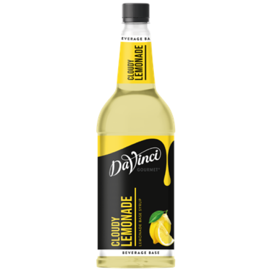 Davinci  Cloudy Lemonade Syrup      1 Litre Plastic Bottle