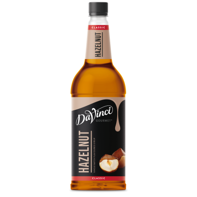 Davinci Hazelnut Syrup      1 Litre Plastic Bottle