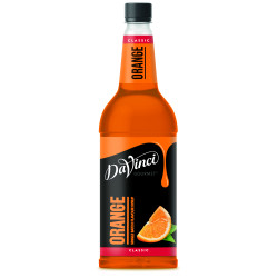 Davinci Orange Syrup      1 Litre Plastic Bottle