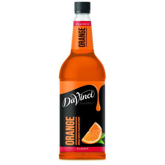 Davinci Orange Syrup      1 Litre Plastic Bottle