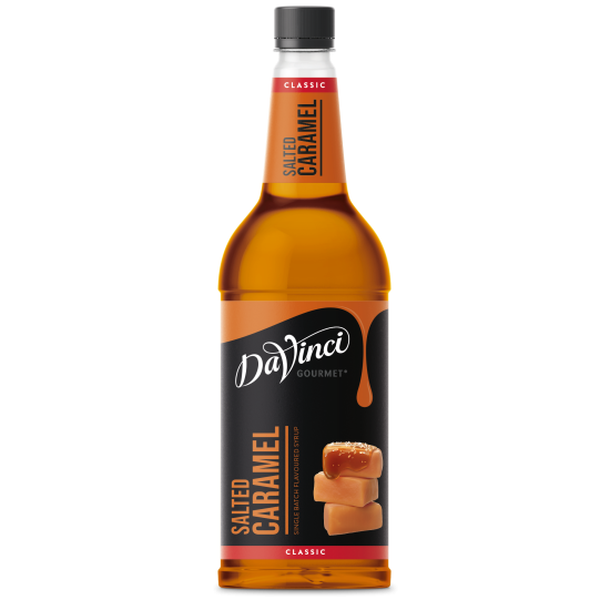 Davinci Salted Caramel Syrup      1 Litre Plastic Bottle