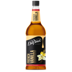 Davinci  French Vanilla Syrup      1 Litre Plastic Bottle