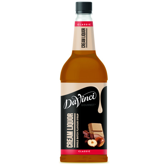 Davinci Cream Liqueur Syrup      1 Litre Plastic Bottle