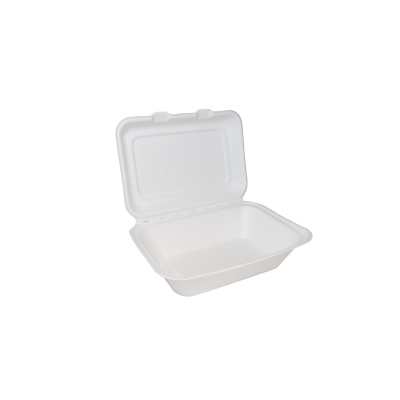 Sugarcane (Bagasse) MED Lunch BOX  7" x 5 " 