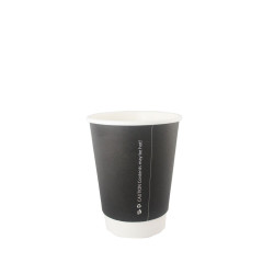 Double Walled BLACK Cup 12oz