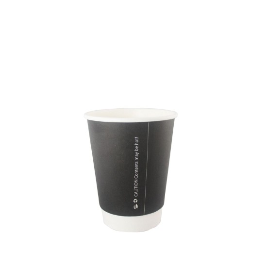 Double Walled BLACK Cup 12oz