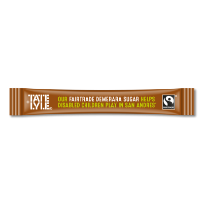 Sugar Sticks Brown F/T Tate & Lyle 2.5 gm (1000)
