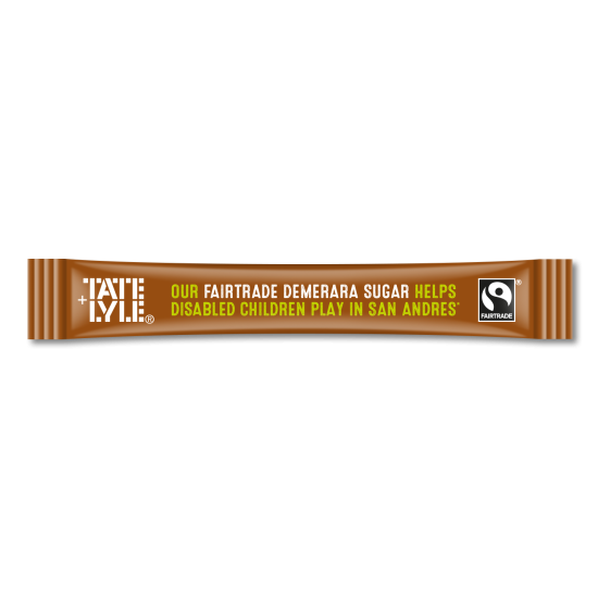 Sugar Sticks Brown F/T Tate & Lyle 2.5 gm (1000)