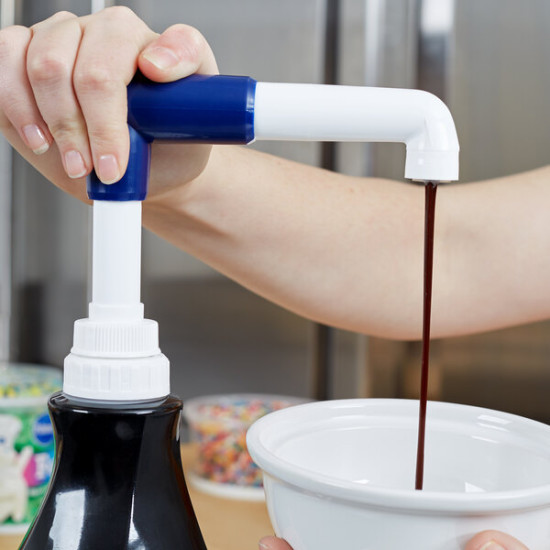 Ghirardelli Sauce Pump Blue  ( GH99212 )