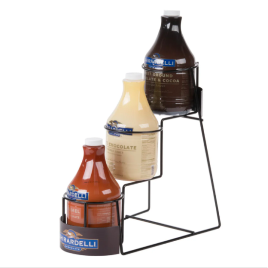 Ghirardelli 3 Tier Sauce Rack - 2.5KG Bottle