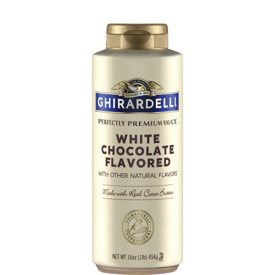 Ghirardelli Squeeze Bottle - White Chocolate