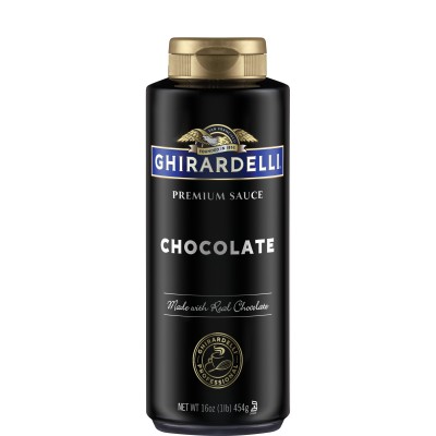 Ghirardelli Squeeze Bottle - Black Chocolate