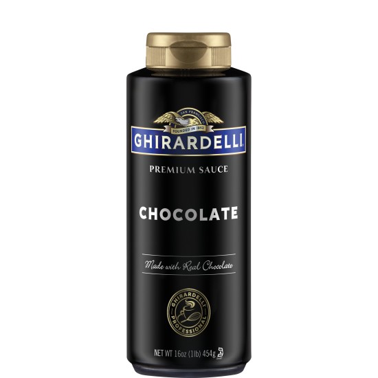 Ghirardelli Squeeze Bottle - Black Chocolate