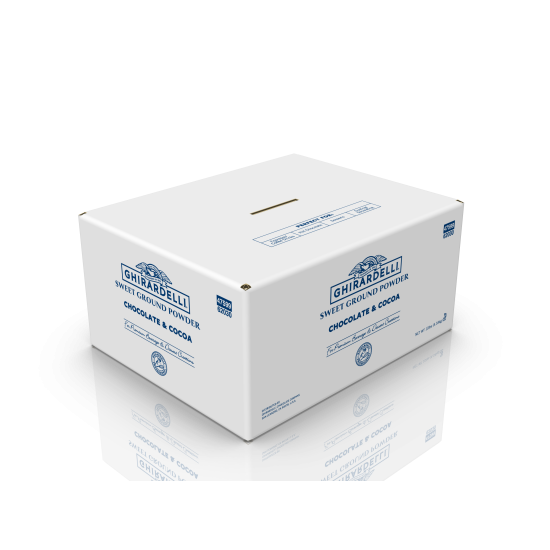 Ghirardelli Sweet Ground Chocolate Powder  Loose BOX  - 4.54kg (10 lb)