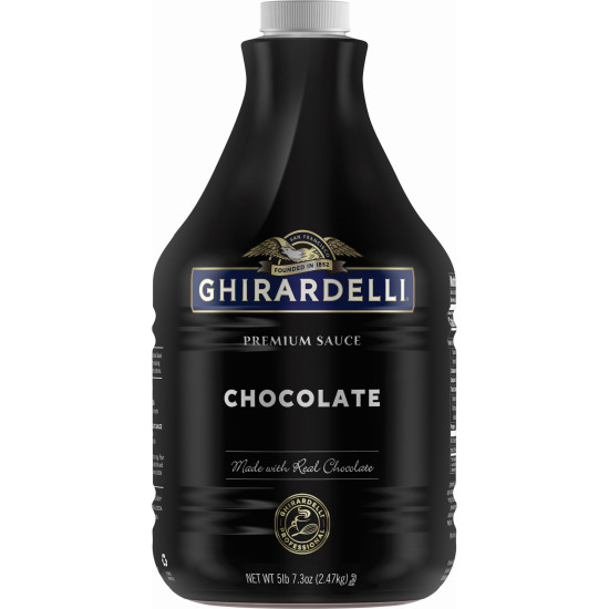 Ghirardelli Black Chocolate Sauce Bottle 2.47 kg 