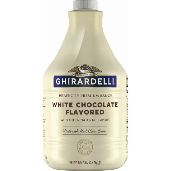 Ghirardelli White Sauce Bottle 2.47 kg