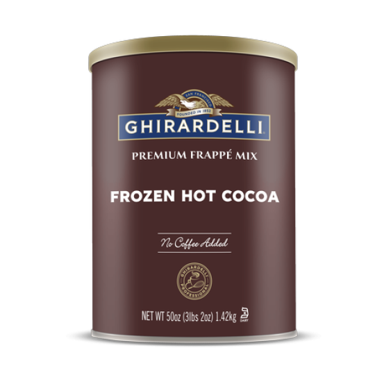 Ghirardelli Frappe Frozen Hot Cocoa TIN - 1.42 kg