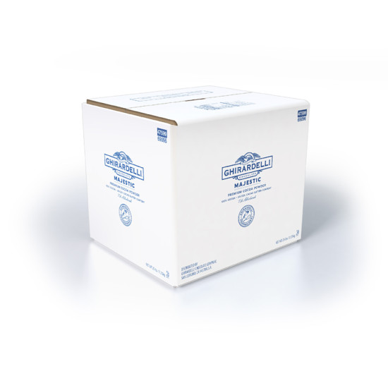 Ghirardelli Majestic Dutch Cocoa Powder - Box (25 lb/ 11.34)
