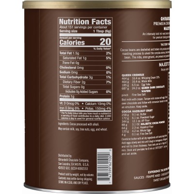 Ghirardelli Majestic Dutch Cocoa Powder - TIN (2lb)