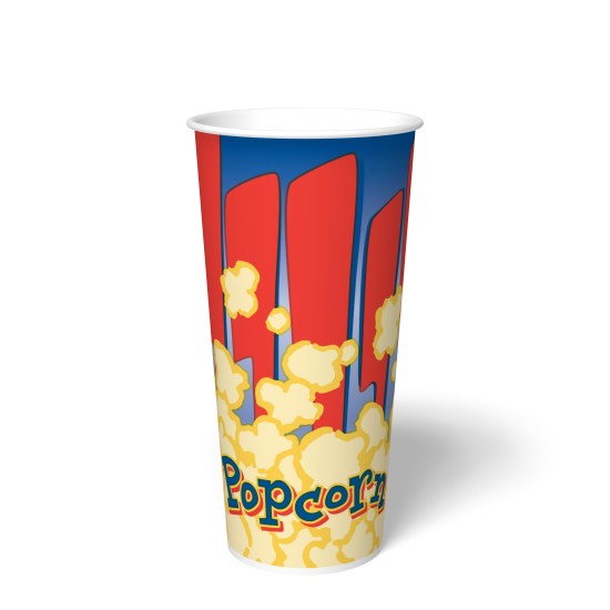 Popcorn Bucket 24oz   (cs1000)