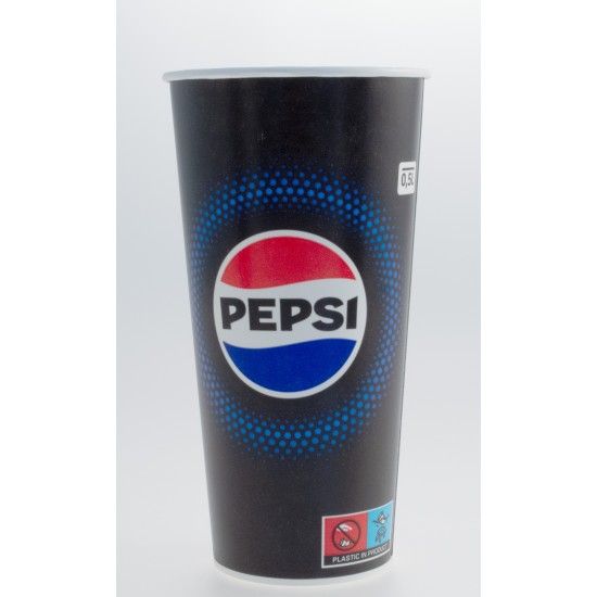 Cold Paper Cups 22 oz - Pepsi   cs 1000