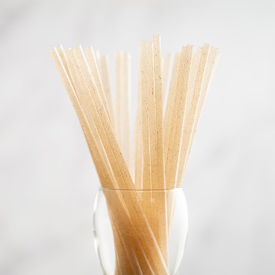Straws AGAVE Natural 21cm/6mm bore - pk 250