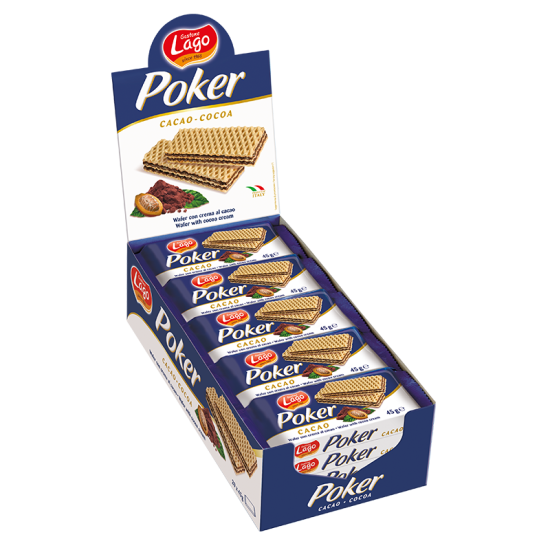 Poker Wafer Cocoa  45 gm