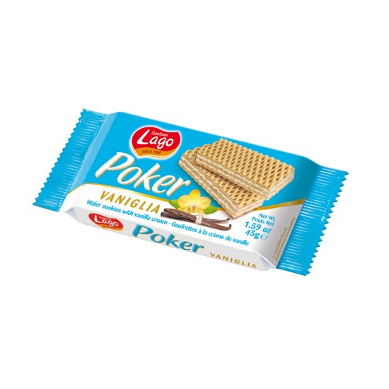 Poker Wafer Vanilla 45gm