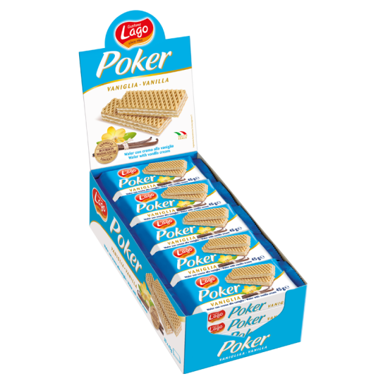 Poker Wafer Vanilla 45gm