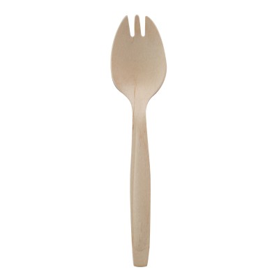 Wooden Spork Birch  cs 1000