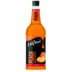 Davinci Peach Syrup      1 Litre Plastic Bottle