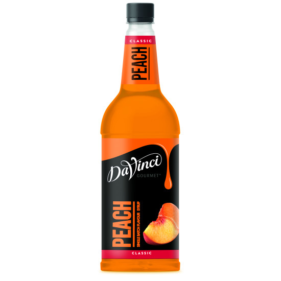 Davinci Peach Syrup      1 Litre Plastic Bottle