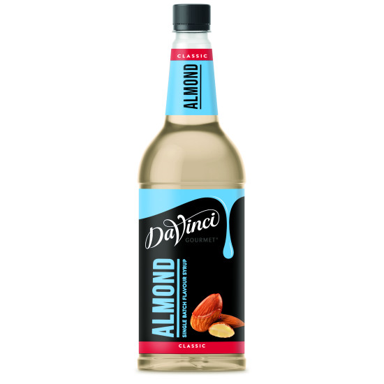 Davinci Almond Syrup      1 Litre Plastic Bottle