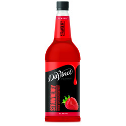 Davinci Strawberry Syrup      1 Litre Plastic Bottle