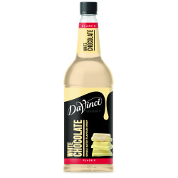 Davinci White Chocolate Syrup      1 Litre Plastic Bottle
