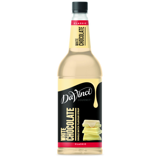 Davinci White Chocolate Syrup      1 Litre Plastic Bottle