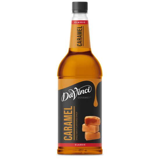 Davinci Caramel Syrup 1 Litre Plastic Bottle 