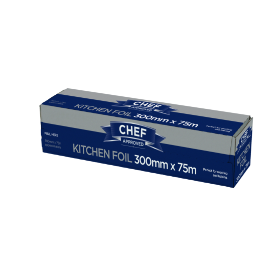 Foil 30cm x 75 m (12") Cutterbox  1 Roll