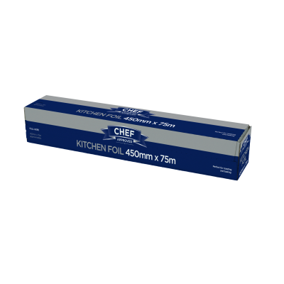 Foil 45cm x 75m (18") Cutter Box  1 Roll